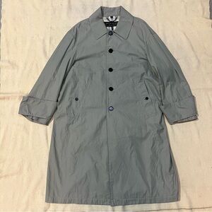 Burberry Trench Coat Slate Green Mens XXL